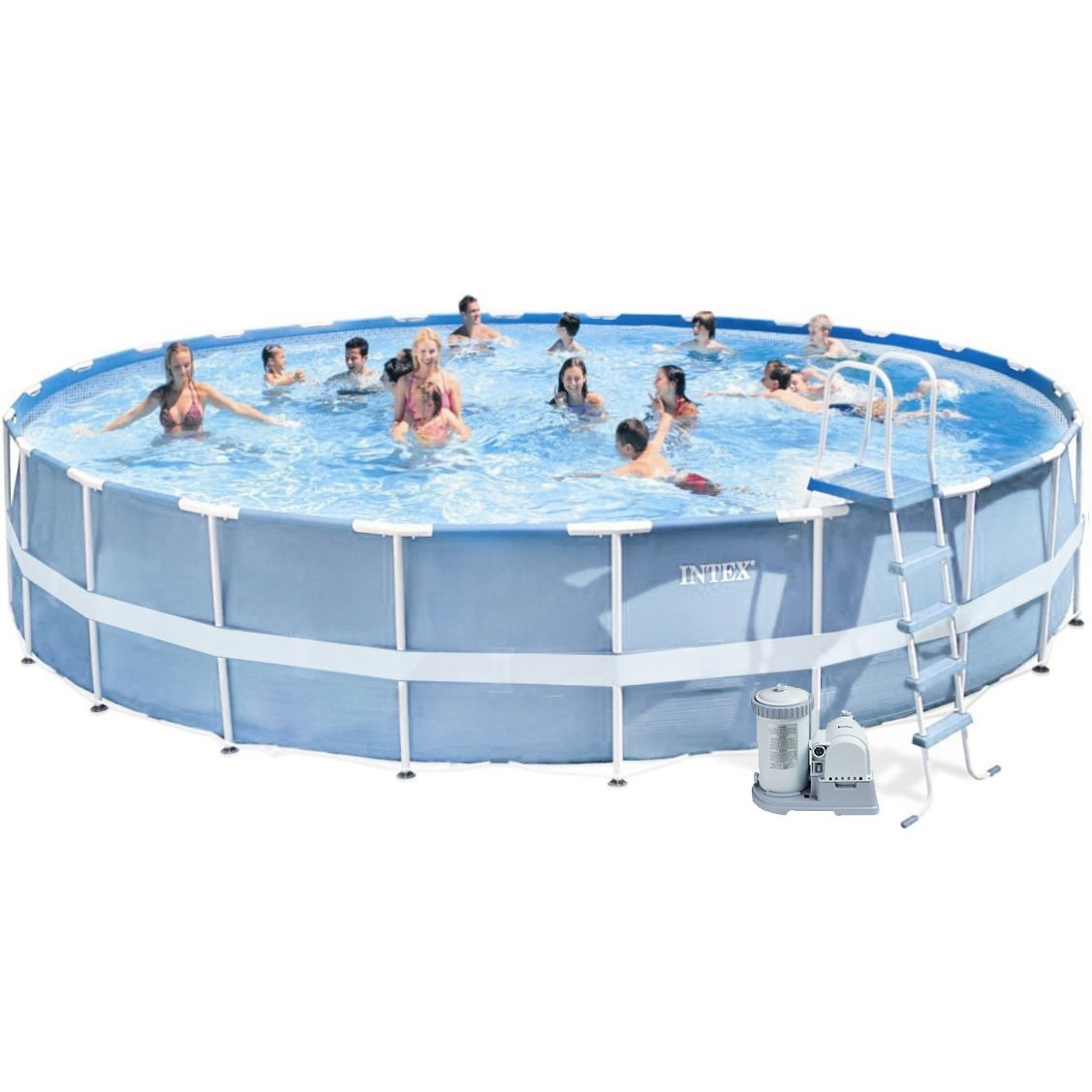 Intex 28762 (28262) (732х132 див.) Каркасний басейн Metal Frame Pool