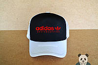Спортивна кепка Adidas, Адідас, тракер, річна кепка, унісекс, білого і чорного кольору