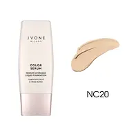 Рідка основа середнього покриття з гіалуроновою кислотою та маслом ши color serum NC20 - 30мл