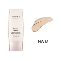 Жидкая основа среднего покрытия с гиалуроновой кислотой и маслом ши color serum NW15 - 30мл