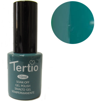TERTIO гель - лак № 131(сине-зеленый мятный)10 мл - фото 1 - id-p527722503