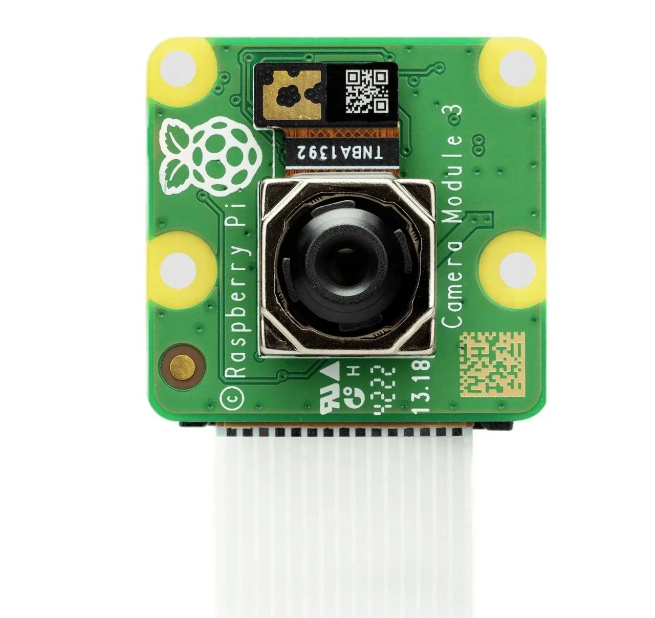 Модуль камери Raspberry Pi® SC0893, 3-сенсорний вузол, модуль кольорової CMOS-камери. Підходить для: Raspberry Pi®, фото 1