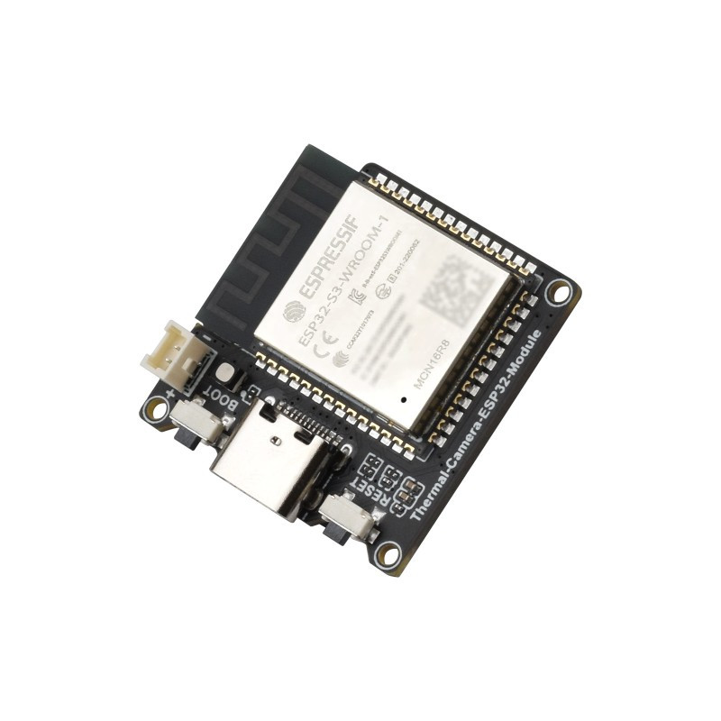 Модуль тепловізійної камери Thermal-45 з ESP32-S3, 80×62, кут огляду 45°, USB‑C - Waveshare 30136, фото 1