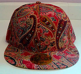 Головний убір для дівчаток. Кепка Реперка Візерунки S-3039 Китай