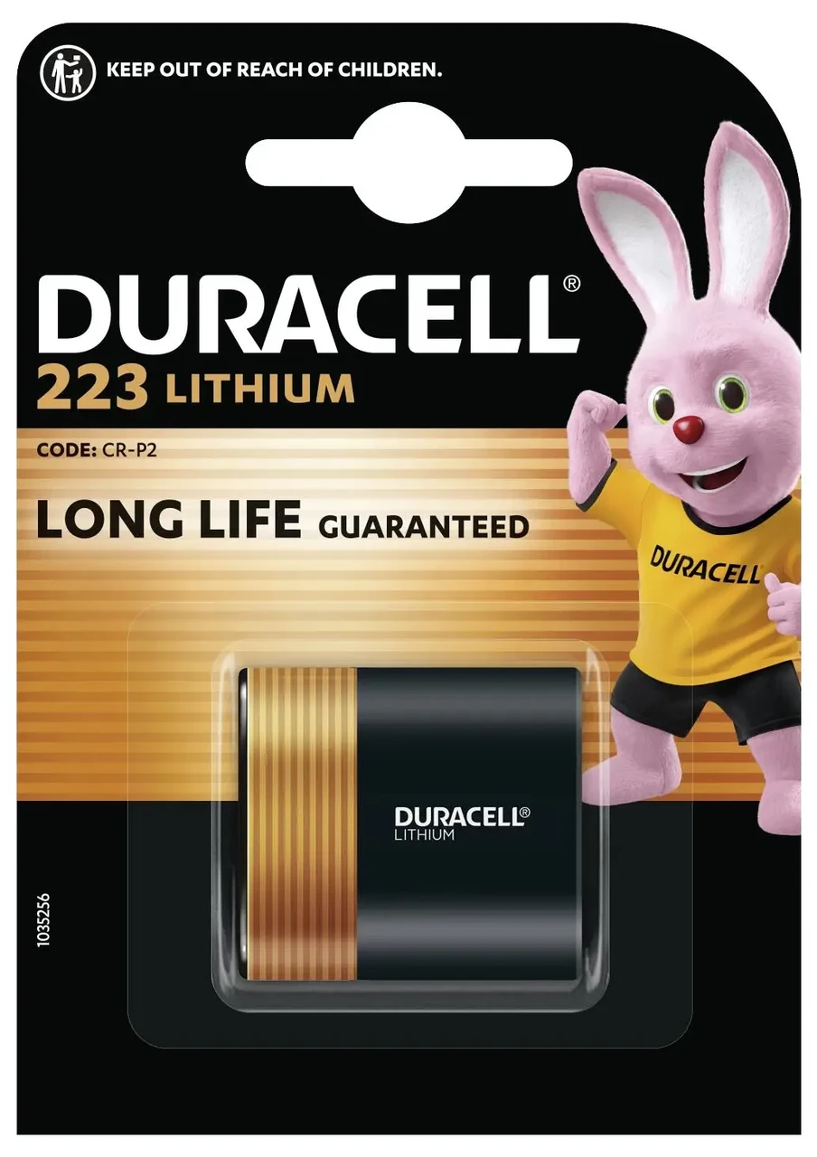 Батарейка для камери CR-P 2 Duracell 2CRP2 1400 мАг 6 В 1 шт., фото 1