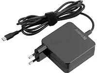 Блок питания для ноутбука Sandberg USB-C AC Charger PD65W 2m Black (135-79)