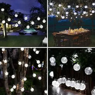 Гирлянда LightZone LED-ланцюг10 кульок 2, 25м Silver на батарейках
