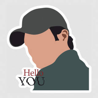 Стикер Hello, you