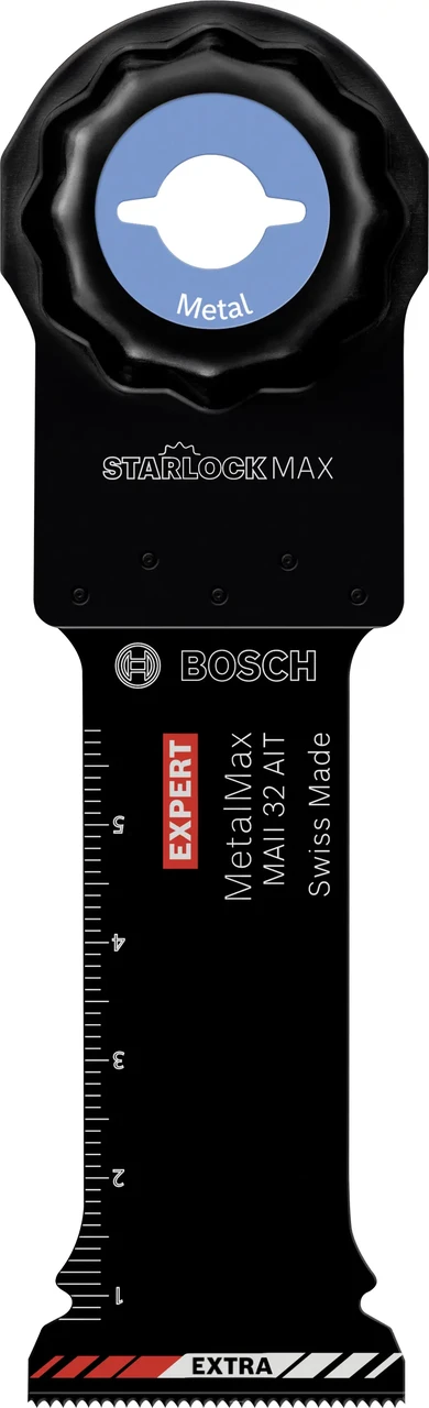 Набор лезвий Bosch 2608900023 EXPERT MetalMax MAII 32 AIT из карбида вольфрама для многофункционального инструмента, 10 шт., 32 мм, фото 1