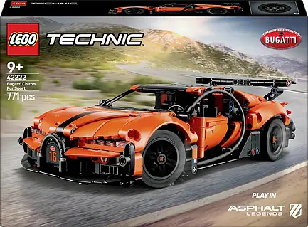LEGO® TECHNIC 42222 Bugatti Chiron Pur Sport Hypercar (42222) 1 шт.