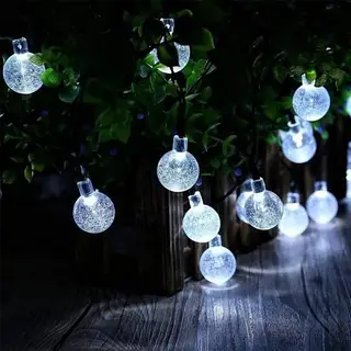 Гирлянда LightZone LED-ланцюг10 кульок 2, 25м Silver на батарейках