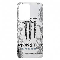 Чехол для Xiaomi Redmi Note 12 Pro 5g White Monster Energy Case