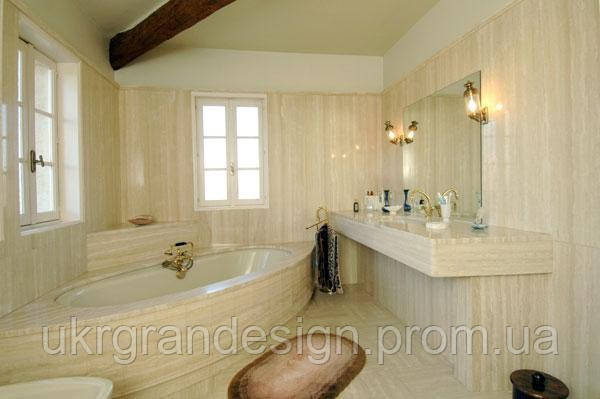 Обробка мармуром ванні кімнати, фото 1
