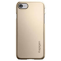 Чехол Spigen для iPhone SE 2022/ 2020/ 8/ 7 Thin Fit, Champagne Gold (042CS20732), фото 3