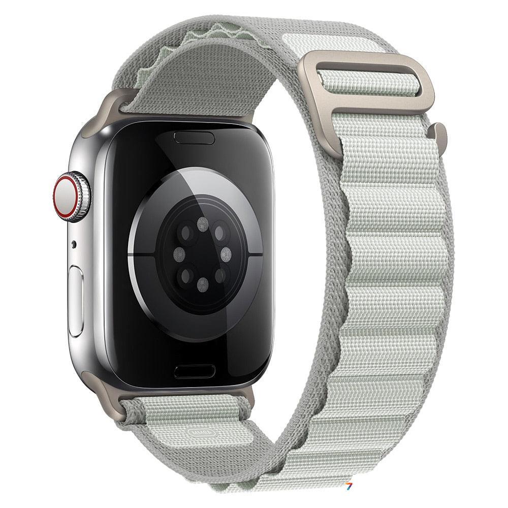 Ремінець Alpine Loop Design, Apple Watch 42/44/45/49 мм — Starlight, фото 1