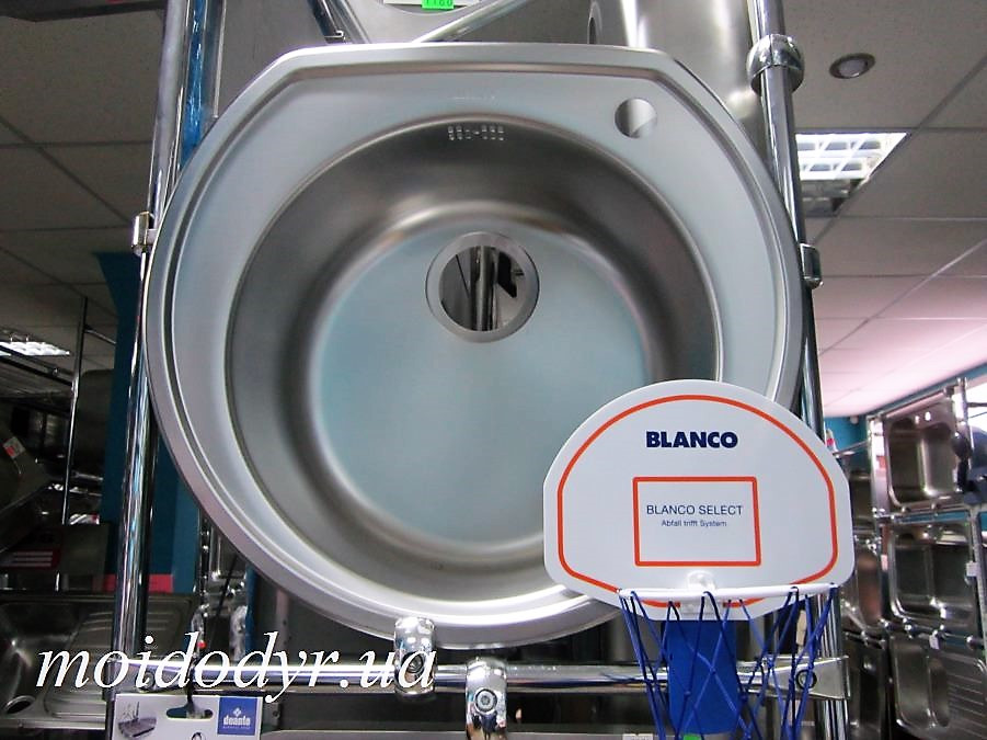 Кухонна мийка BLANCO RONDOVAL 535 мм х 490 мм полірована