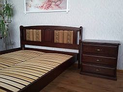 Кровать деревянная "Афина", покрытие - венге 2