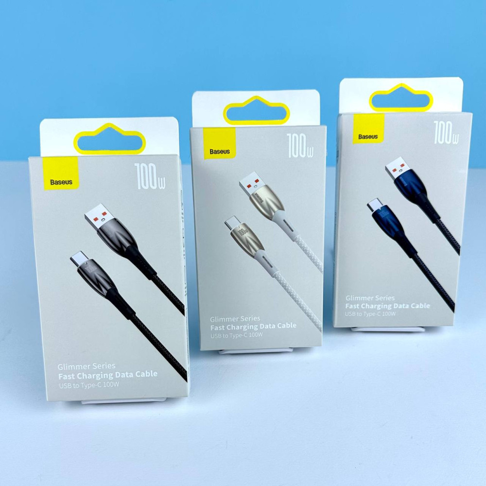 Data Cable Baseus Glimmer Series Type-C 1m ( ), фото 1
