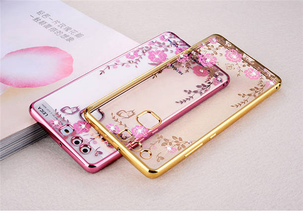 TPU чохол зі стразами для Huawei P10 Plus (2 кольори), фото 1