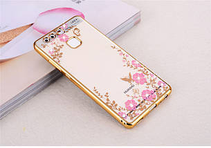 TPU чохол зі стразами для Huawei P10 Plus (2 кольори), фото 2