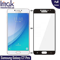 Захисне скло Imak Samsung Galaxy C7 Pro Full cover (Black)