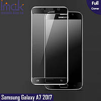 Захисне скло Imak Samsung Galaxy A7 (2017) Full cover (Black)