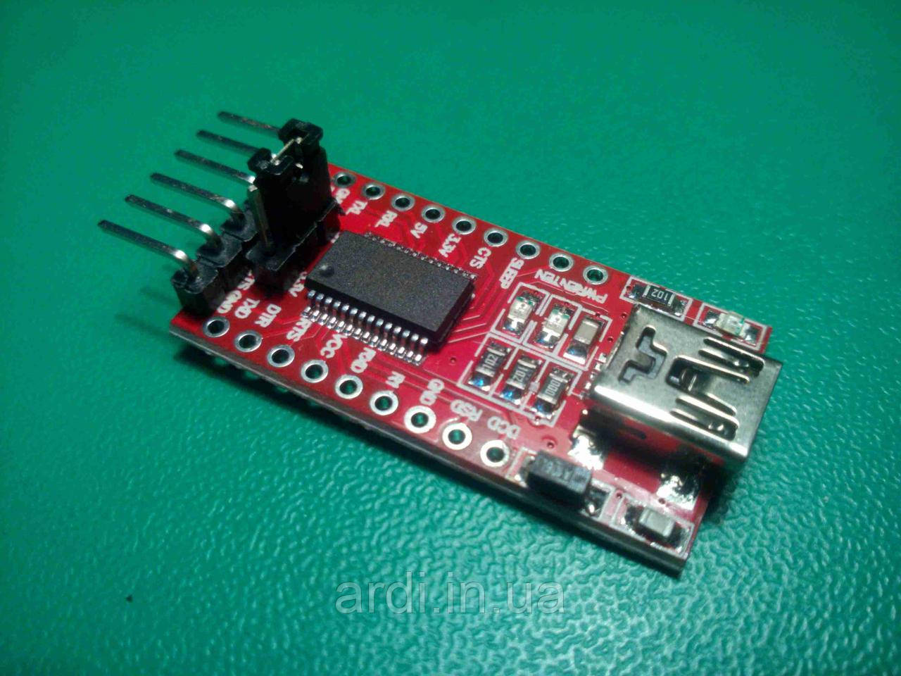 USB - UART TTL FT232RL конвертер, Arduino