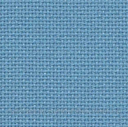 Тканина рівномірного переплетення Lugana 25 3835/5116 Сталевий синій (Steel Blue) Zweigart (Німеччина)