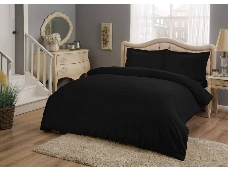 Постельное белье Basic Black Евро Tac CL0123441, фото 1
