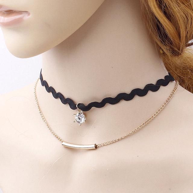 Жіночий чокер на шию мода 2017, фото 1