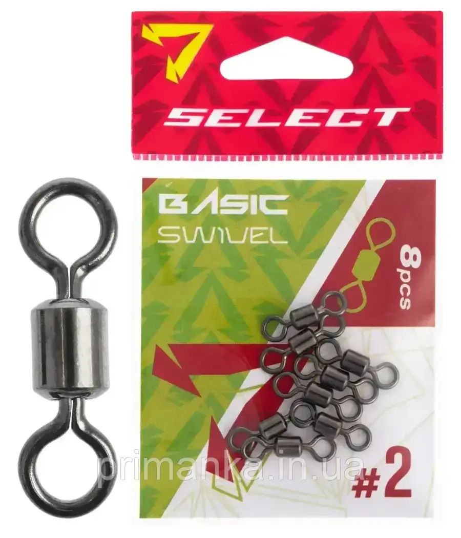 Вертлюжок Select Basic Swivel №2 (8 шт/уп), фото 1