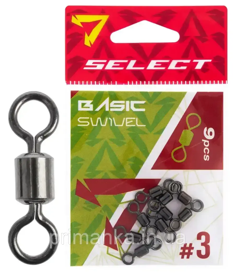 Вертлюжок Select Basic Swivel №3 (9 шт/уп), фото 1