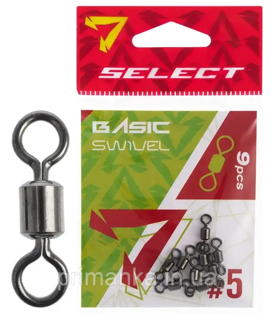 Вертлюжок Select Basic Swivel №5 (9 шт/уп), фото 1