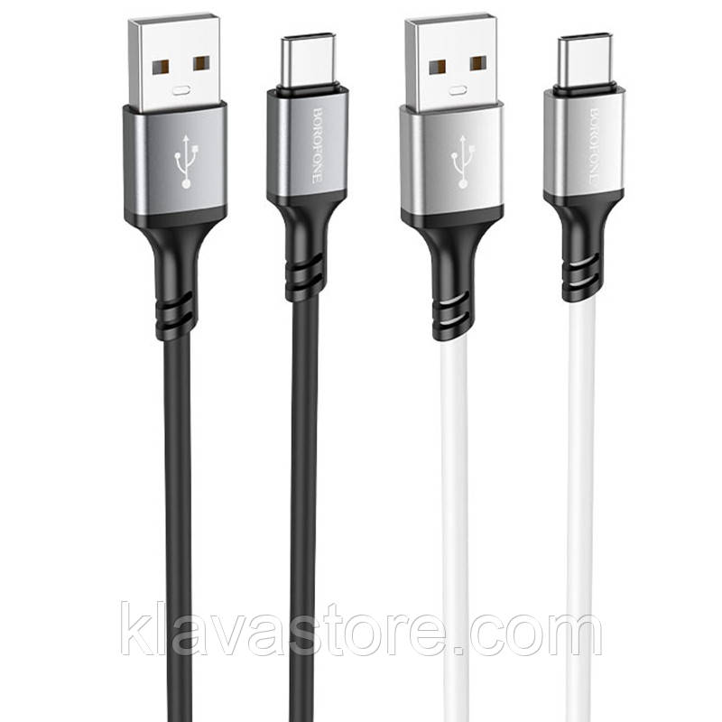 Дата кабель Borofone BX83 Famous USB to Type-C 3A (1m), фото 1