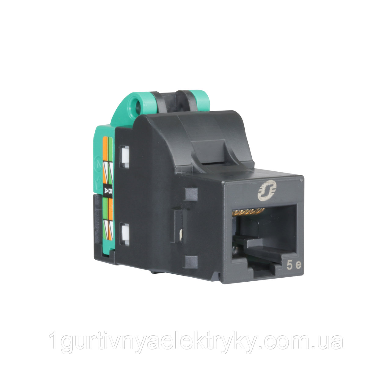 Модуль Actassi RJ45 5e UTP белый, фото 1