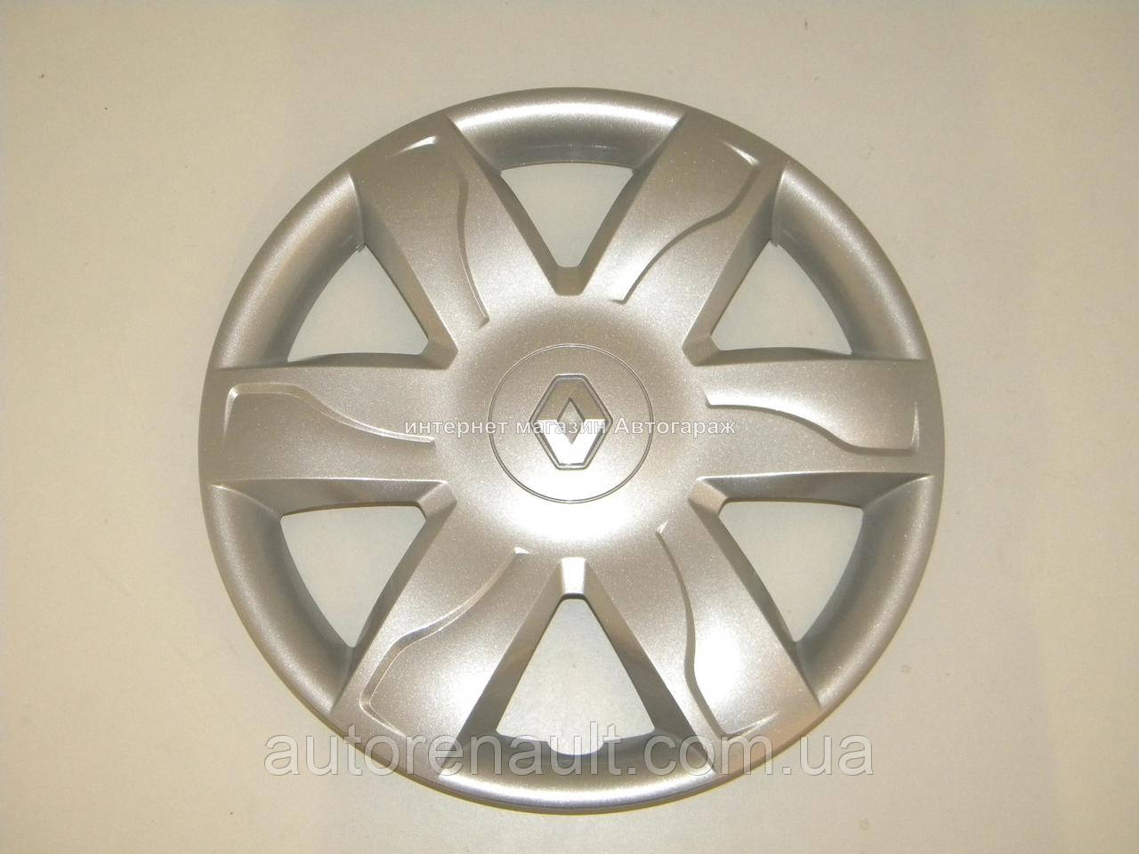 Колпак колесного диска (R15) на Рено Логан 2004-2012 RENAULT (Оригинал ...