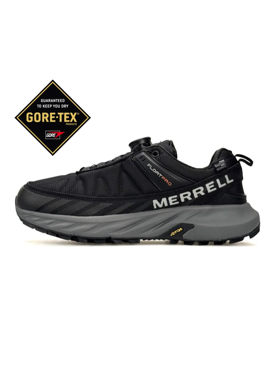 Merrell Float Pro BOA GTX Black Grey 41, фото 1