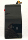 Оригінальний дисплей (модуль) + тачскрін (сенсор) для Xiaomi Redmi Note 4X (чорний колір)
