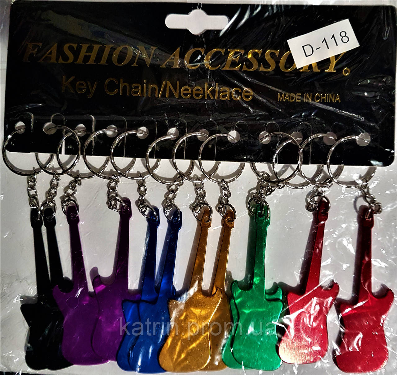 Брелок на ключи открывалка "Гитара" - фото 6 - id-p332688488
