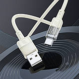 Data Cable Hoco U129 Spirit transparent Type-C 3A 1.2m, фото 7