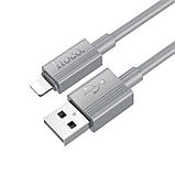 Data Cable Hoco X107 Favor Lightning 2.4A 1m, фото 3