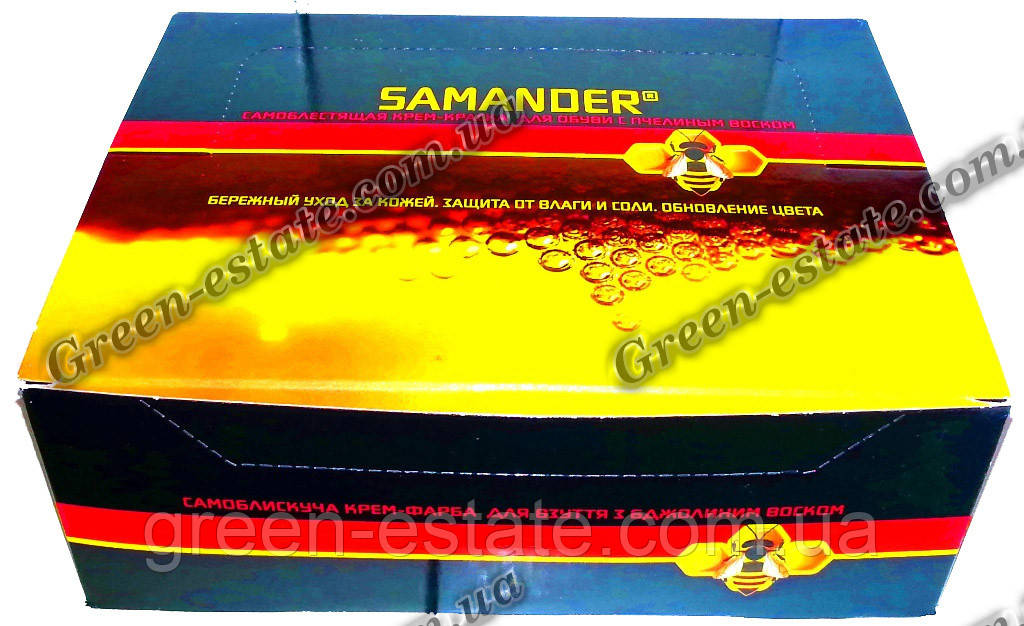 Крем-фарба Samander 60мол. чорний - фото 4 - id-p49748193