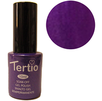 TERTIO гель - лак № 185(фиолетовый перламутр)10 мл