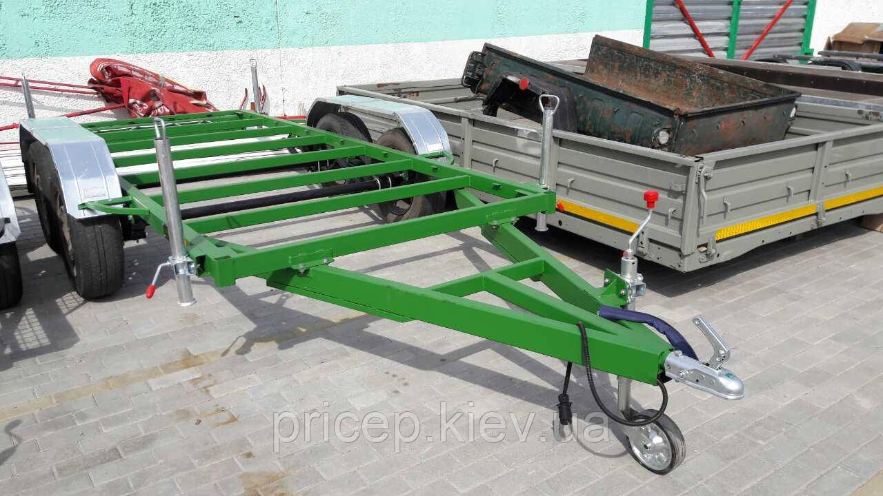 Причіп платформа 4 м х 1,6 м. Без гальм. Покраска.