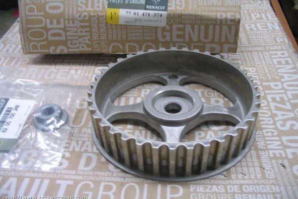 Шестерня розподільного валу Renault Kangoo 1.6,Trafic 2.0 i (виробництво RENAULT), фото 1