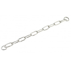 Нашийник для собак Sprenger Extra Long Link широка ланка, 4 мм, хромована сталь ⁇ 4 мм, 63 см