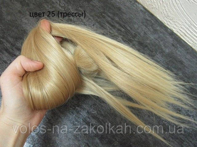 Волосы на заколках цвет №25 песочный блонд - фото 3 - id-p528417768