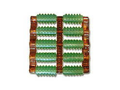 Масажер пластик для ніг 2-х рядний