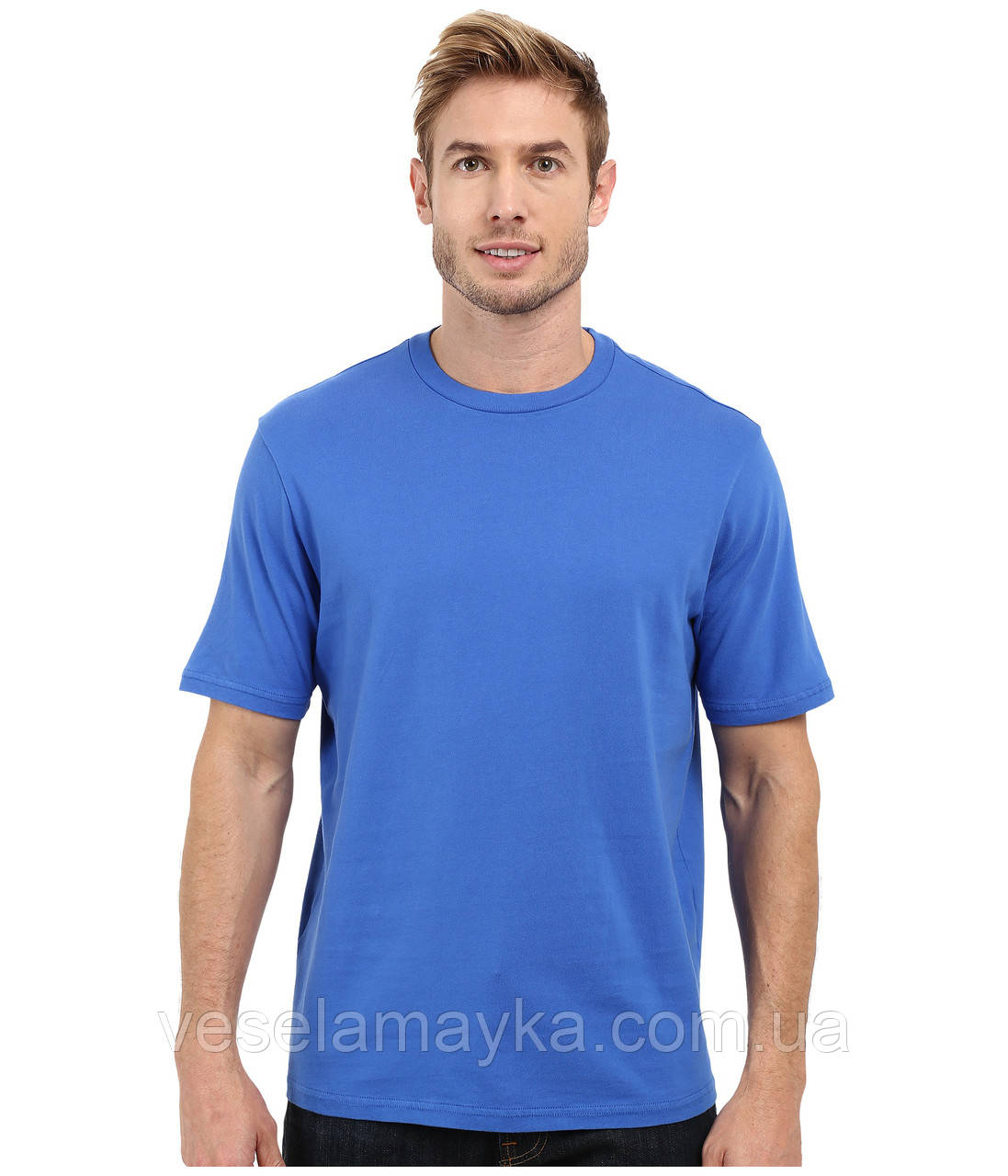 Синя чоловіча футболка (Комфорт), фото 1