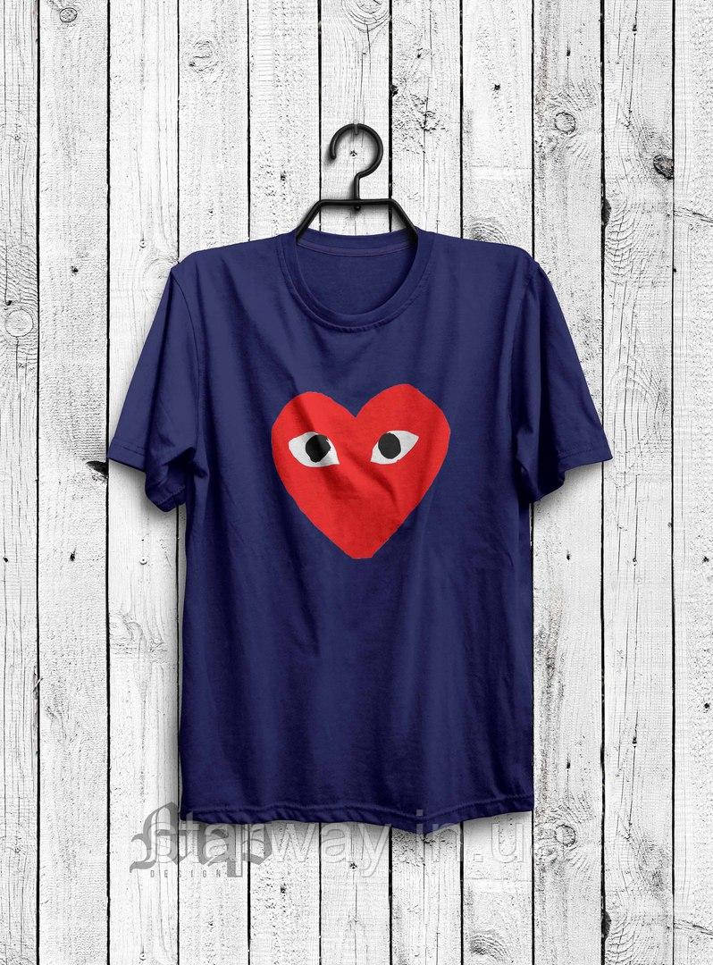 Чоловіча футболка | comme des garcons | різні кольори